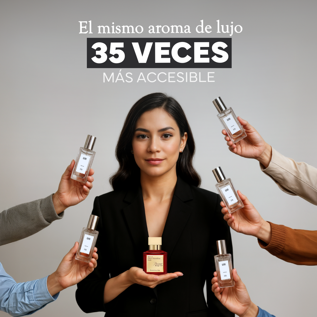 Rouge Capital • Inspirado en Baccarat Rouge 540 de Maison Francis