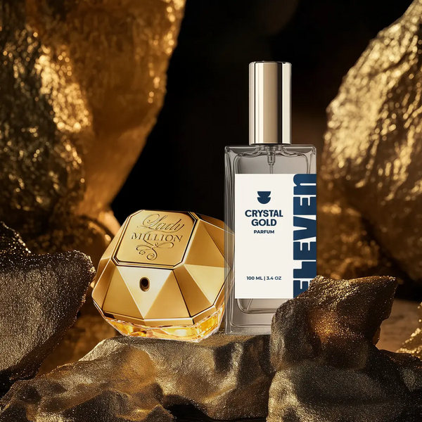 Crystal Gold • Inspirado en Lady Million de Paco Rabanne ELEVEN