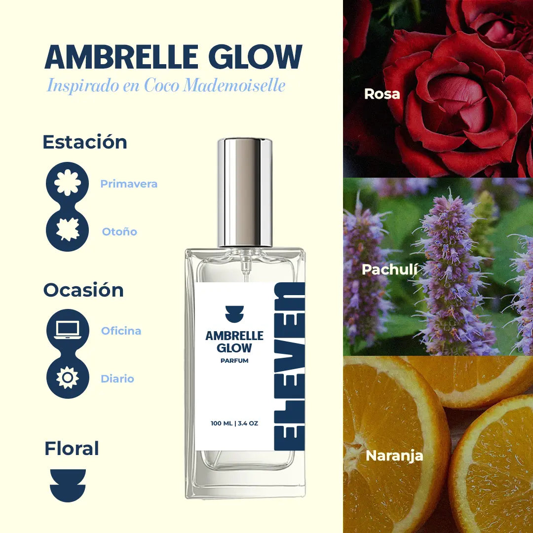 Ambrelle Glow • Inspirado en Coco Mademoiselle de Chanel ELEVEN