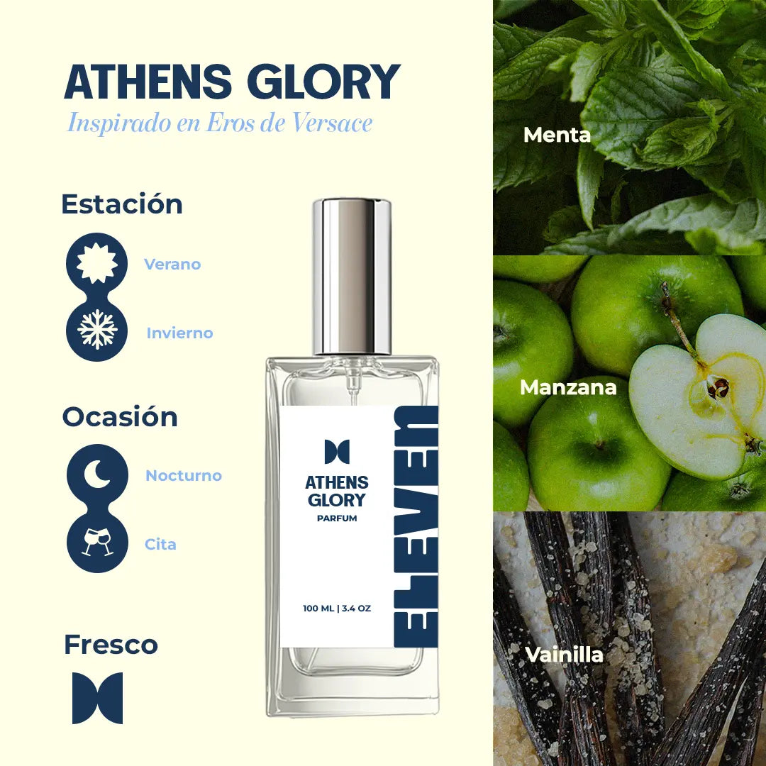 Athens Glory • Inspirado en Eros de Versace ELEVEN