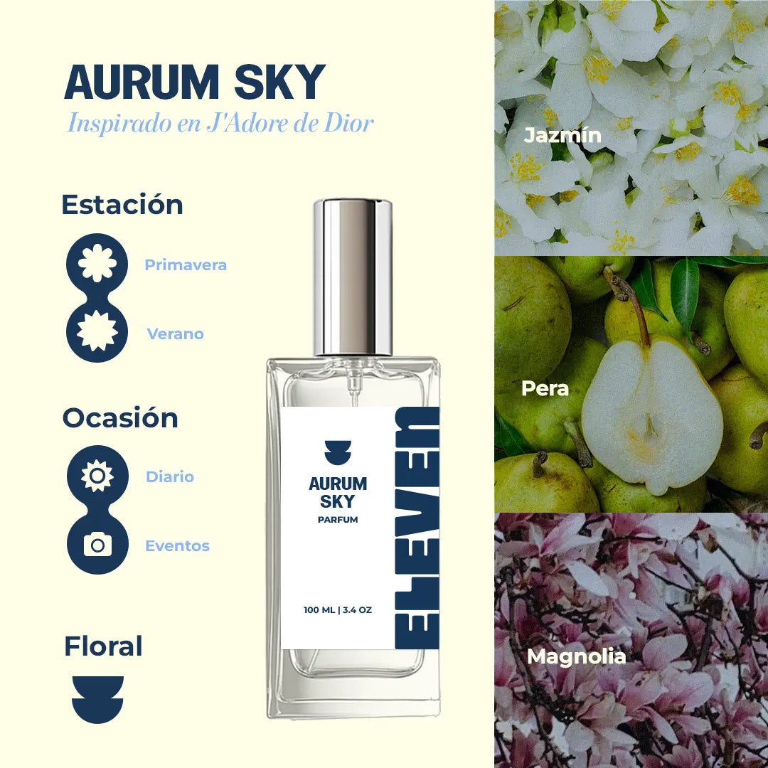Aurum Sky • Inspirado en J´adore de Dior ELEVEN