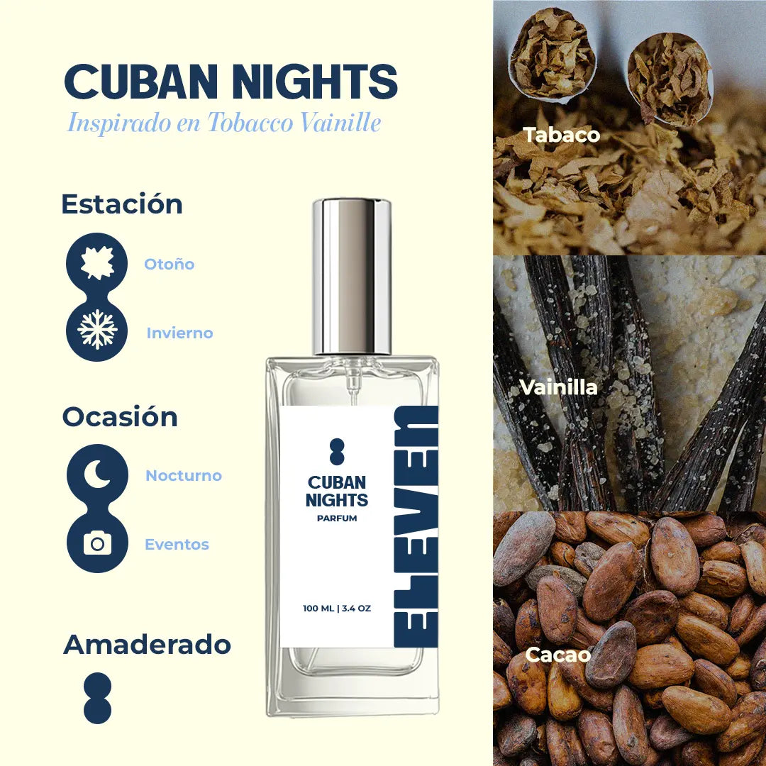 Cuban Nights • Inspirado en Tobacco Vanille de Tom Ford ELEVEN