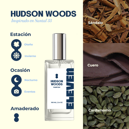 Hudson Woods • Inspired by Santal 33 by Le Labo