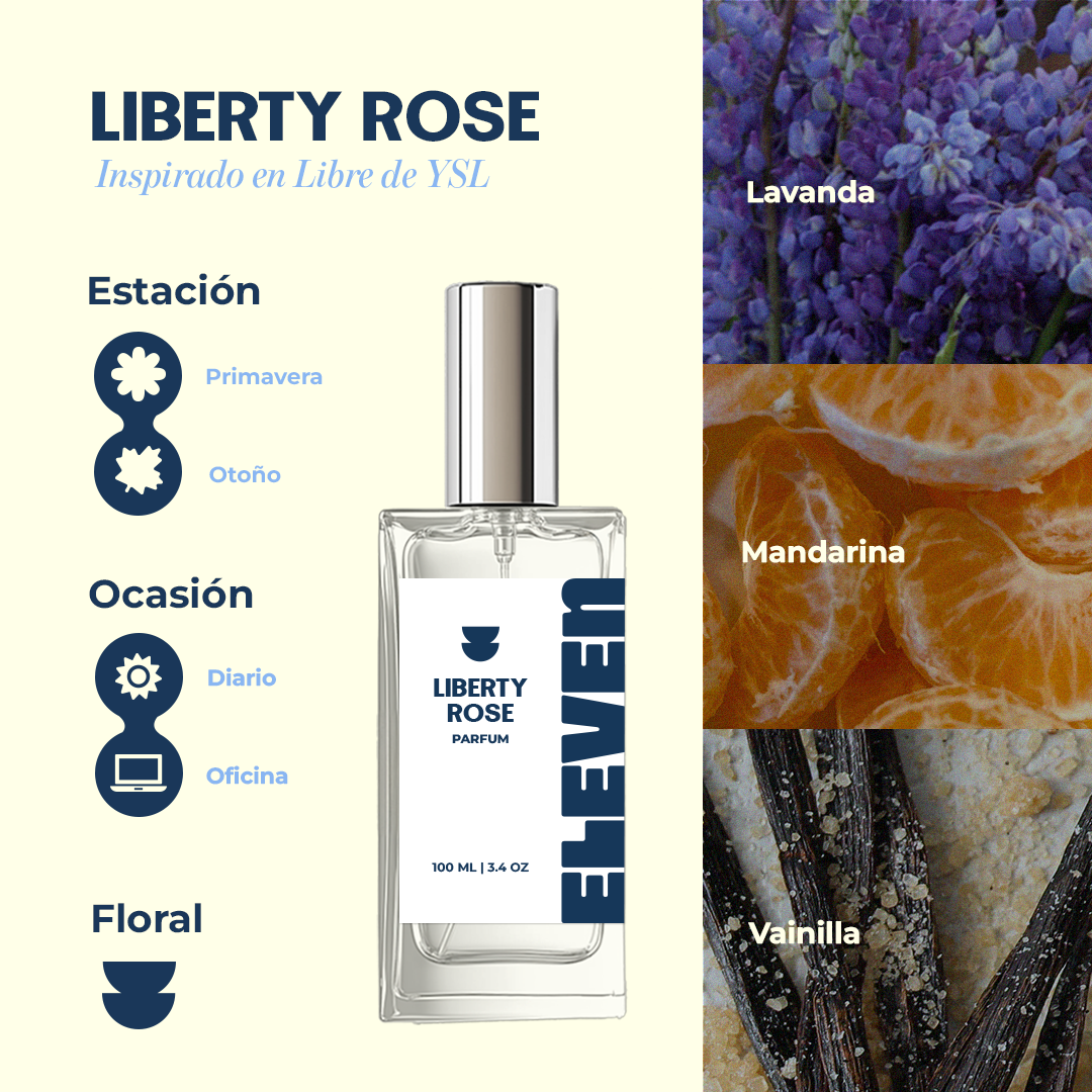 Liberty Rose • Inspired by Libre YSL
