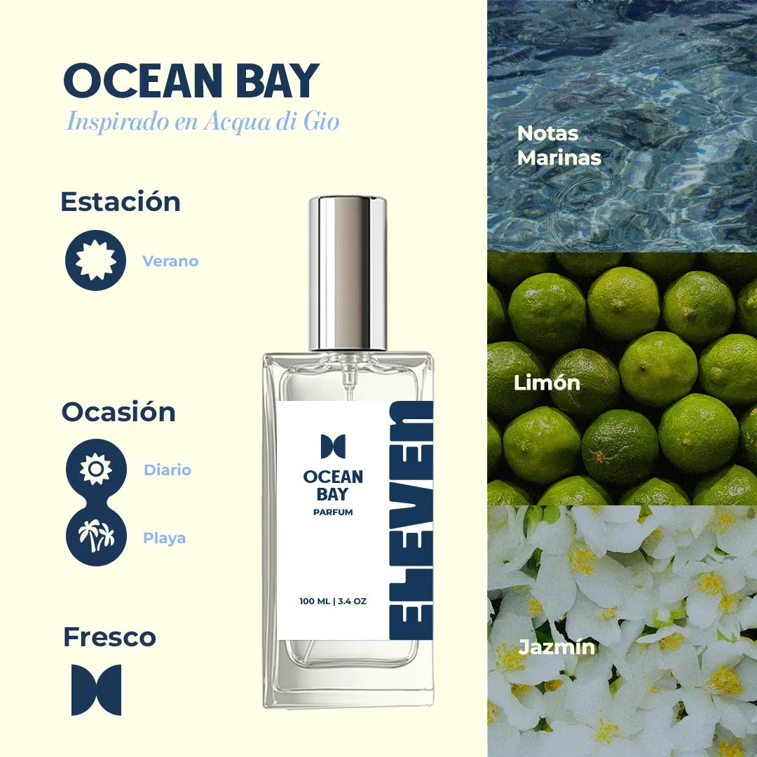 Ocean Bay • Inspirado en Acqua di Giò de Giorgio Armani ELEVEN
