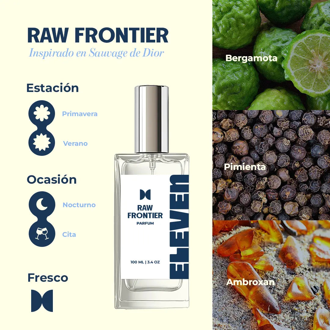 Raw Frontier • Inspirado en Sauvage de Dior ELEVEN