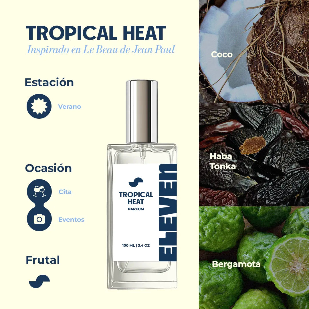 Tropical Heat • Inspirado en Le Beau de Jean Paul Gaultier ELEVEN